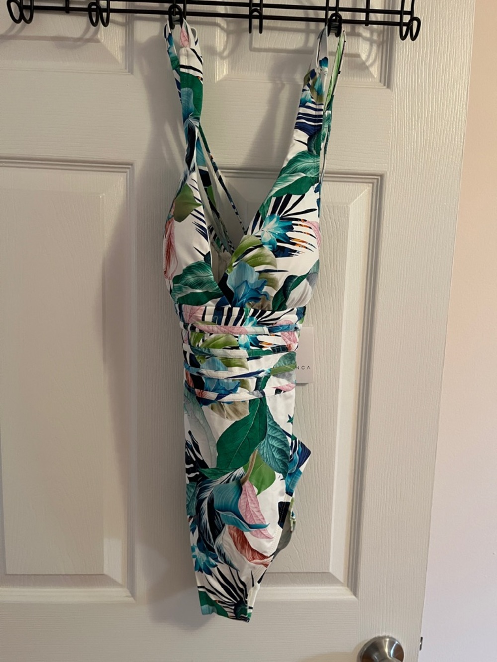 La Blanca one piece swim suit.